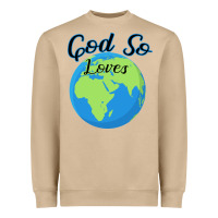 Mushroom God So Loves Heavyweight Sweatshirt - Bettercallsaul