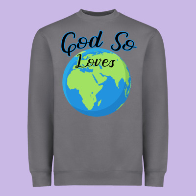 God So Loves Heavyweight Sweatshirt Designed By Bettercallsaul