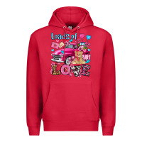 Cardinal loads of love valentine's day olivia Premium Hoodie - OliviaCreatesArt
