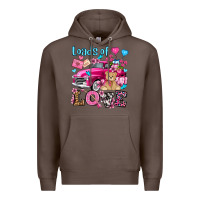 Coffee loads of love valentine's day olivia Premium Hoodie - OliviaCreatesArt