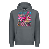 Rock loads of love valentine's day olivia Premium Hoodie - OliviaCreatesArt