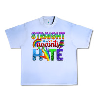 Grape Ice Straight Againts Hate Urban Heavy Tee - BundleAndBundleShop