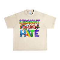 Sandshell Straight Againts Hate Urban Heavy Tee - BundleAndBundleShop