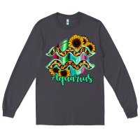 Smoke Aquarius Zodiac Long Sleeve Tee - Bettercallsaul