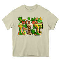 Mossy st patricks lets get lit Heavy Core Tee - AdoDesignShop