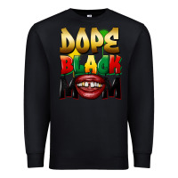 Black Dope black mom Premium Sweatshirt - FaDigitalArtStudio