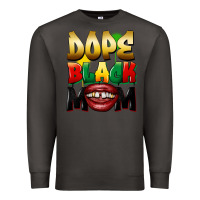 Smoke Dope black mom Premium Sweatshirt - FaDigitalArtStudio