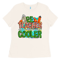 Bone pe teacher but cooler Ladies Tee - NancyCooperArtShop