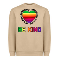Mushroom In A World Where You Can Be Anything Be Kind Heavyweight Sweatshirt - Bettercallsaul