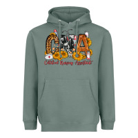 Sage Cna Certified Nursing Assistant Heavyweight Hoodie - FaDigitalArtStudio
