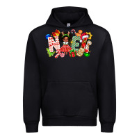 Black Noel Afro Girl Baby Urban Hoodie - CowhideDigitalArt