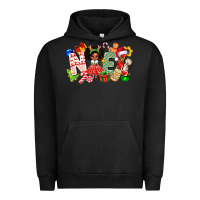 Pigment Black Noel Afro Girl Baby Urban Hoodie - CowhideDigitalArt
