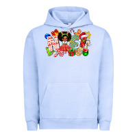 Pigment Grape Ice Noel Afro Girl Baby Urban Hoodie - CowhideDigitalArt