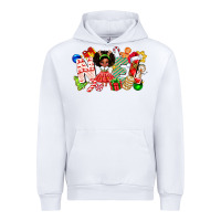 White Noel Afro Girl Baby Urban Hoodie - CowhideDigitalArt
