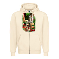 Sandshell love snowman gnome Zipper Hoodie - CowGirlArtShop