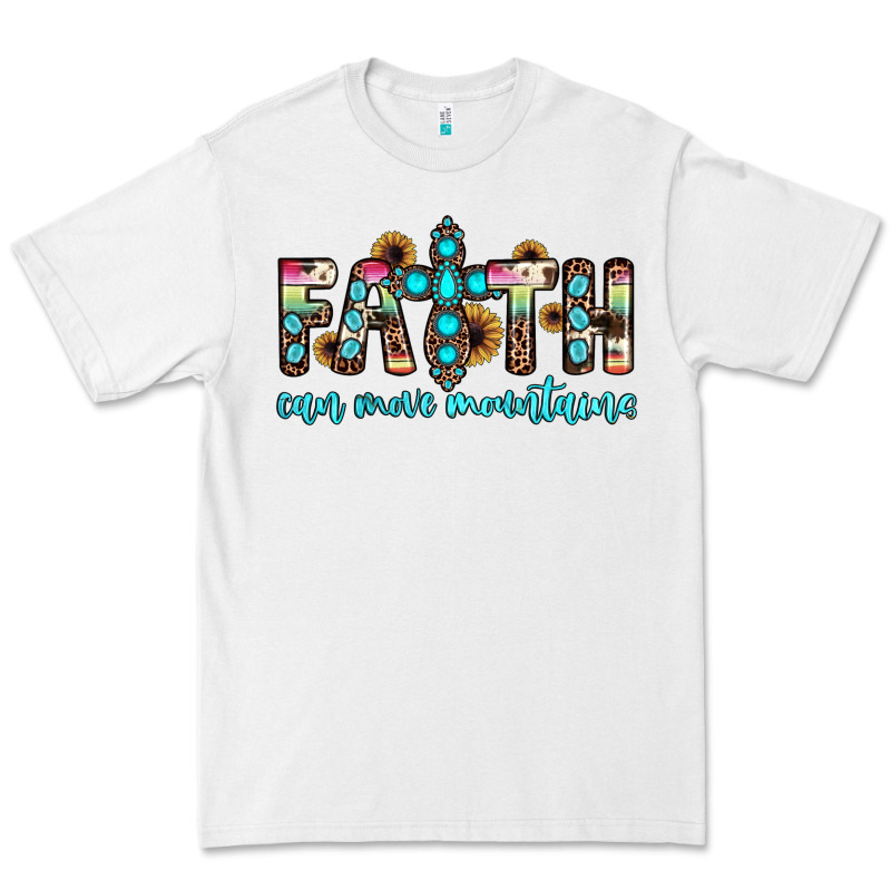 Faith Can Move Mountains Premium Tee by JahusDesignShop | Teevron