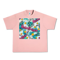 Salmon Hairdresser Scissor And Stars With Glitter Seamless Pattern Bbs Urban Heavy Tee - BundleAndBundleShop