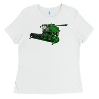 White Harvester Ladies Tee - LillyAllenDesigns