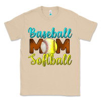 Mushroom Baseball Mom Softball Classic Tee - BundleAndBundleShop