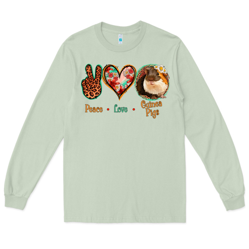 Peace Love Guinea Pigs Long Sleeve Tee by Bettercallsaul | Teevron