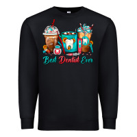 Black Best Dentist Ever Dentist Coffee Cups Premium Sweatshirt - FaDigitalArtStudio