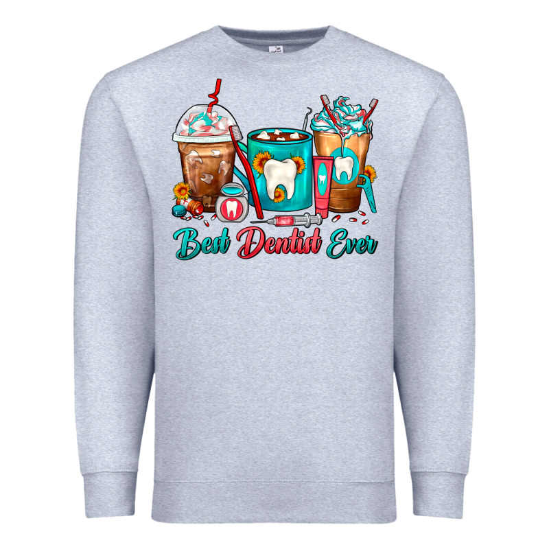 Best Dentist Ever Dentist Coffee Cups Premium Sweatshirt by FaDigitalArtStudio | Teevron