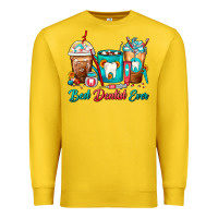 Lemon Best Dentist Ever Dentist Coffee Cups Premium Sweatshirt - FaDigitalArtStudio