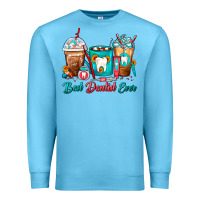 Ocean Blue Best Dentist Ever Dentist Coffee Cups Premium Sweatshirt - FaDigitalArtStudio