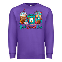 Purple Best Dentist Ever Dentist Coffee Cups Premium Sweatshirt - FaDigitalArtStudio