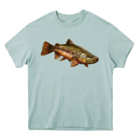 Arona brown trout Heavy Core Tee - LillyAllenDesigns