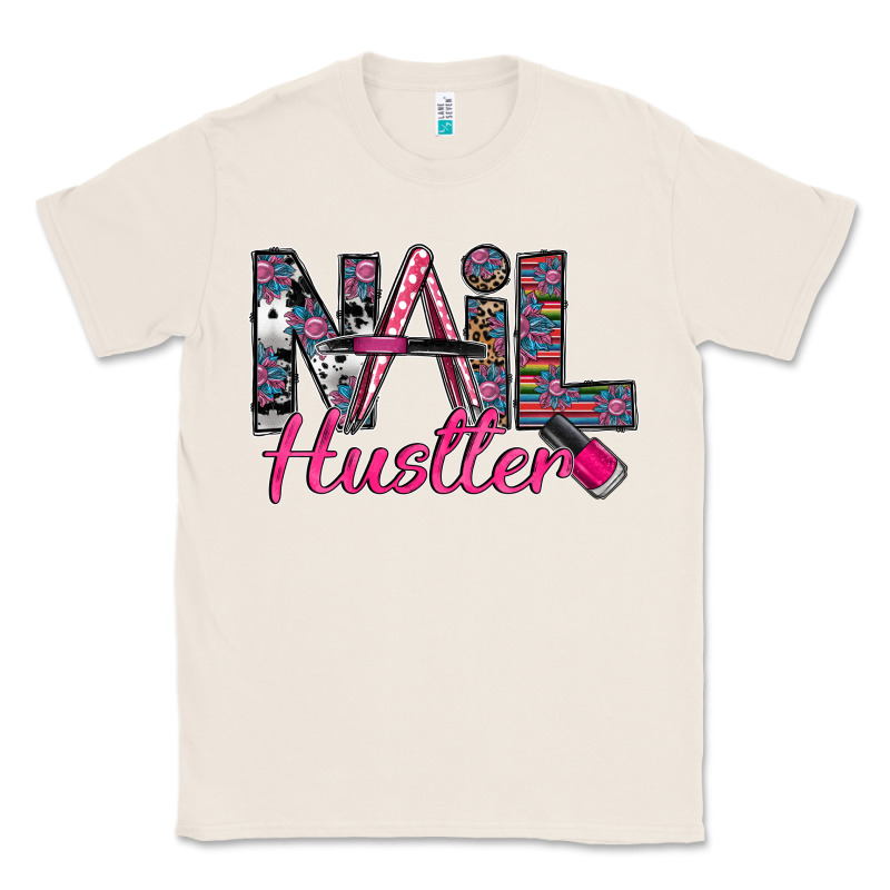 Nail Hustler Classic Tee by SublimationCraftShop | Teevron