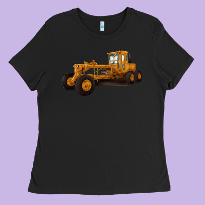 Motor Grader Ladies Tee Designed By Lillyallendesigns