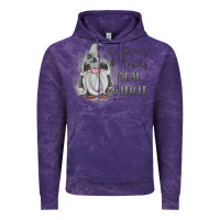 Cloud Purple im shorty mouthy deal with it gnome Vintage Hoodie - MaliasSmallBusiness
