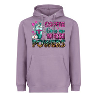 Lavender Coffee Gives Me Nurse Powers Heavyweight Hoodie - FaDigitalArtStudio