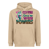 Mushroom Coffee Gives Me Nurse Powers Heavyweight Hoodie - FaDigitalArtStudio