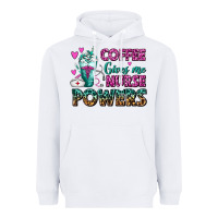White Coffee Gives Me Nurse Powers Heavyweight Hoodie - FaDigitalArtStudio