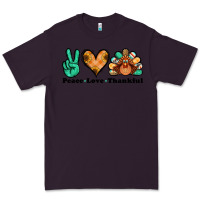 Plum peace love thankful turkey Premium Tee - Jasminsmagicworld