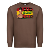 Chestnut black history month black girl Premium Sweatshirt - FaDigitalArtStudio