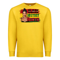 Lemon black history month black girl Premium Sweatshirt - FaDigitalArtStudio