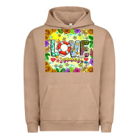 Pigment Burro Love Summer Urban Hoodie - CowhideDigitalArt