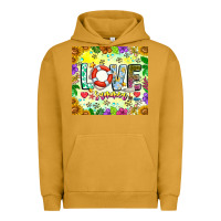 Pigment Peanut Butter Love Summer Urban Hoodie - CowhideDigitalArt