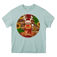 Arona Cute reindeer Christmas Heavy Core Tee - Jasminsmagicworld