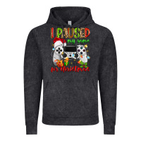 Vintage Black i paused my game for christmas Vintage Hoodie - MaliasSmallBusiness