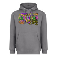 Storm louisiana mardi gras Heavyweight Hoodie - FaDigitalArtStudio