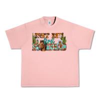 Salmon Not My First Rodeo Western Urban Heavy Tee - BundleAndBundleShop