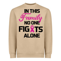 Mushroom In This Family No One Fights Alone Heavyweight Sweatshirt - Bettercallsaul