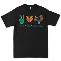 Black peace love thanksgiving Premium Tee - Jasminsmagicworld