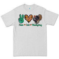 Dove Grey peace love thanksgiving Premium Tee - Jasminsmagicworld