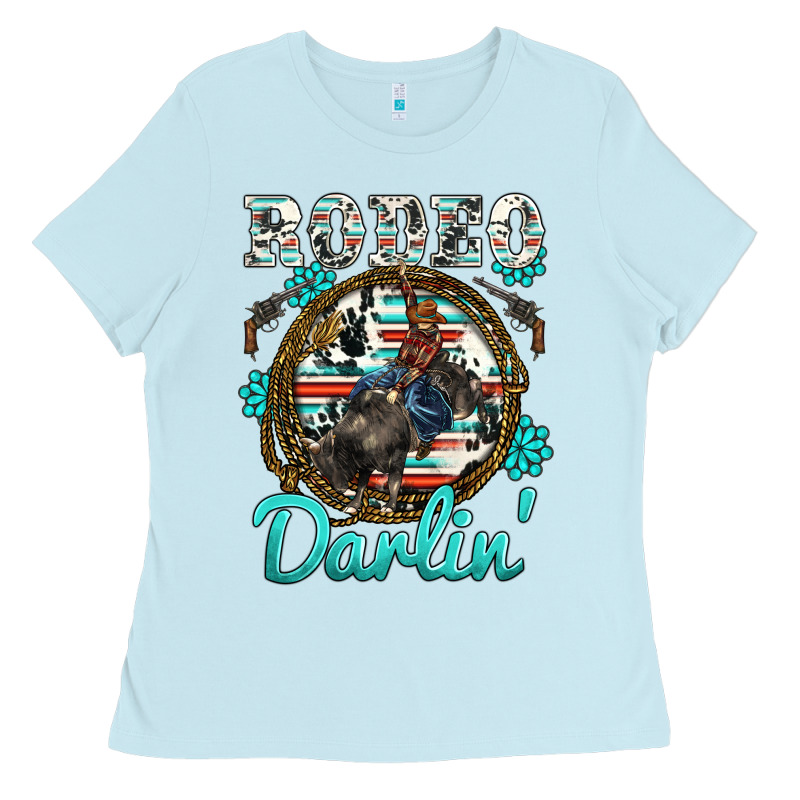 Rodeo Darling Ladies Tee by BarkalooDesign | Teevron
