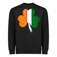 Black Shamrock Boobs St Patrick's Day design Heavyweight Sweatshirt - Bettercallsaul